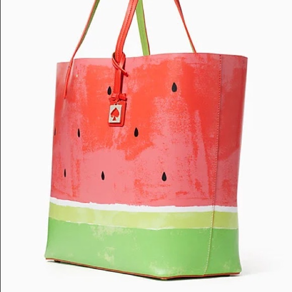Kate Spade Make a Splash Watermelon Tote - Picture 2 of 7